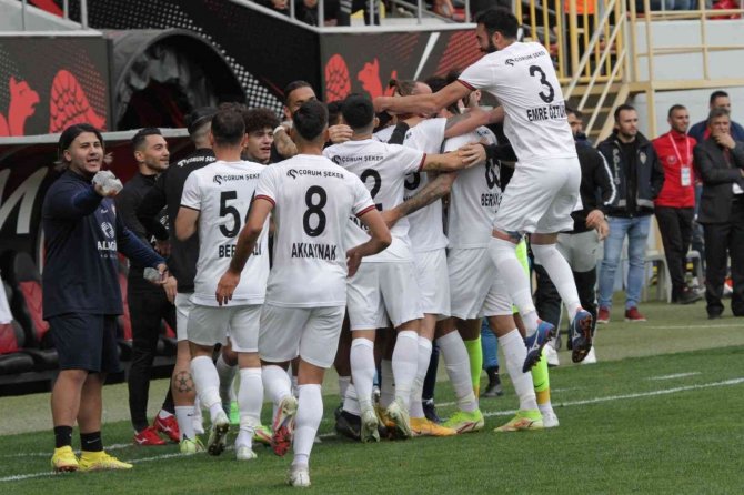 Tff 2. Lig: Çorumspor Fk: 1 - Erzincanspor: 0