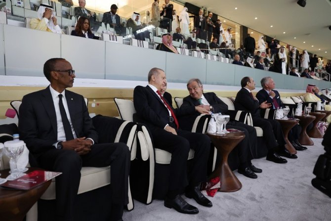 Cumhurbaşkanı Erdoğan, 2022 Fıfa Dünya Kupası Açılış Törenine Katıldı