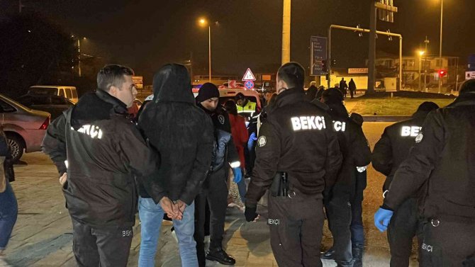 Kavgadan Kaçarken Havaya Ateş Eden Şahsı Bekçiler Yakaladı