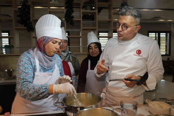 Beykoz’un Maharetli Kadınları Ünlü Şeflerden Eğitim Alıyor
