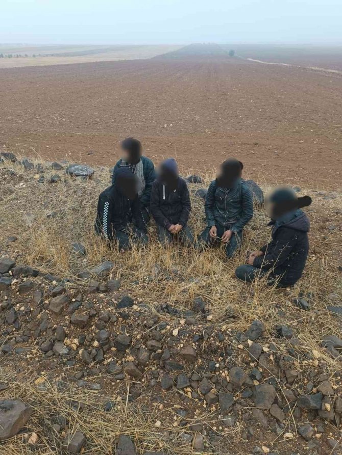 Kilis’te 5 Düzensiz Göçmen Yakalandı