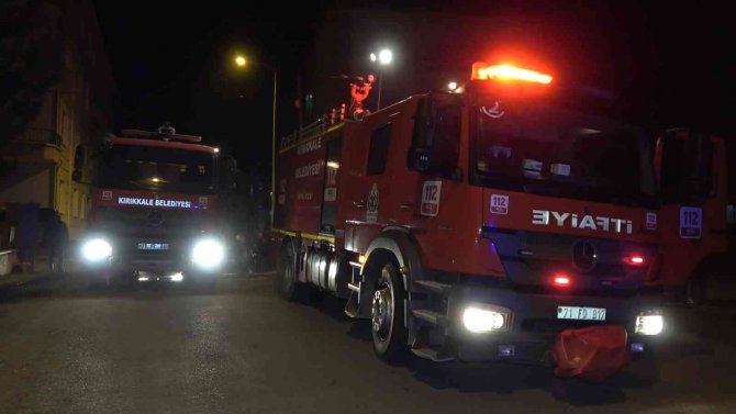 Kırıkkale’de Metruk Binada 3 Saat Arayla İkinci Yangın