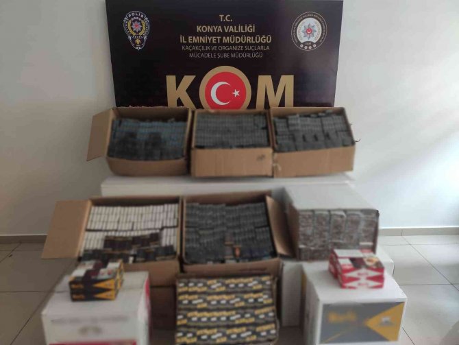 Konya’da Kaçakçılara Operasyon
