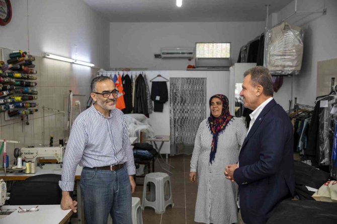 Seçer, Toroslar İlçesinde Esnafla Bir Araya Geldi