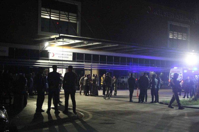 Roketli Saldırıda Yaralanan Asker Ve Polisler Tedavi Altına Alındı