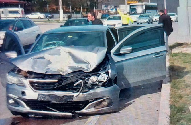 Samsun’da Kavşakta Kaza: 4 Yaralı