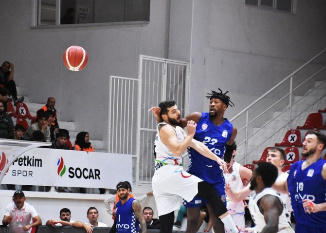 Basketbol Süper Ligi: Aliağa Petkimspor: 79 - Onvo Büyükçekmece Basketbol: 75
