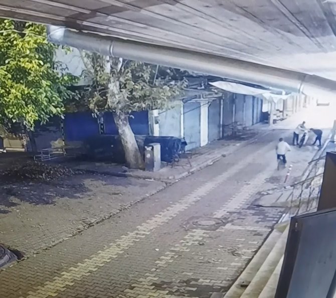 Motosikleti Saniyeler İçerisinde Çaldı