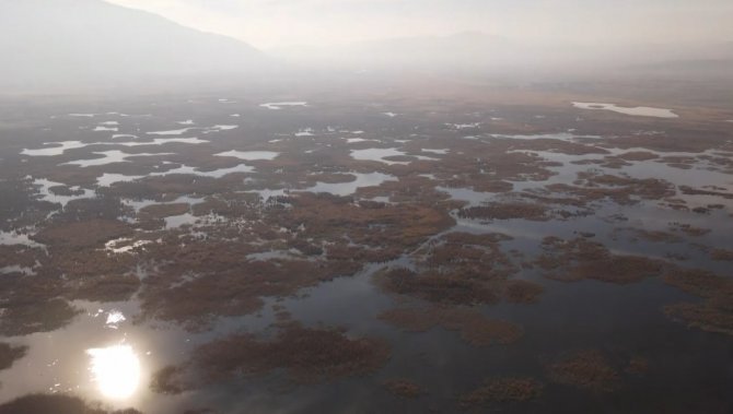 Afyonkarahisar’ın ‘Karamık Gölü’ Hayranlık Uyandırıyor