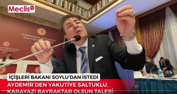 Aydemir İ̇çişleri Bakanlığı Bütçesini Değerlendirdi