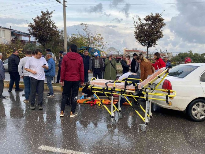 Ters Şeritten Gidince Kazaya Sebep Oldu: 1 Yaralı
