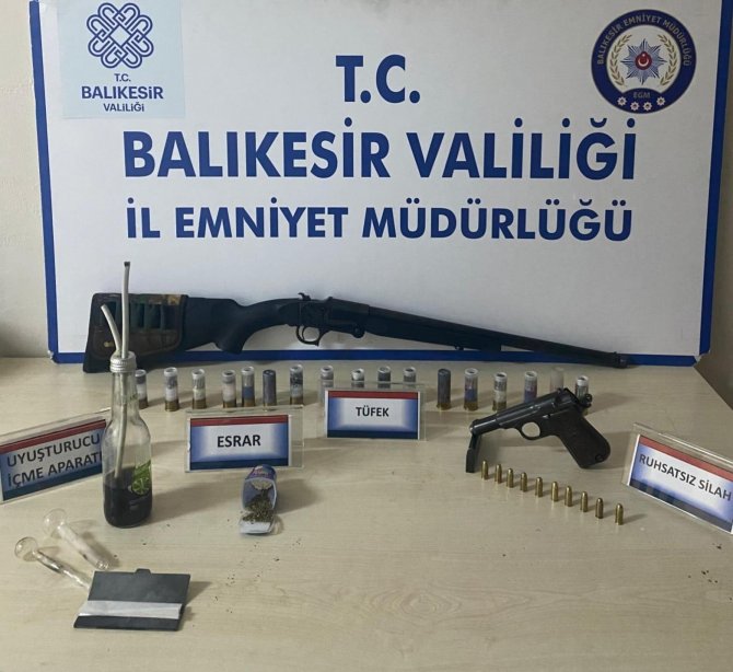 Balıkesir’de Son Bir Haftada Yapılan Operasyonlarda 89 Kişi Tutuklandı