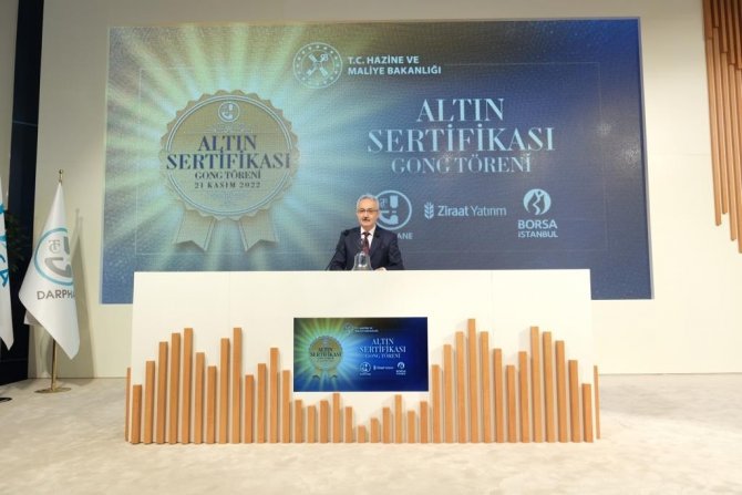 Darphane Altın Sertifikası Borsa İ̇stanbul’da İşlem Görmeye Başladı