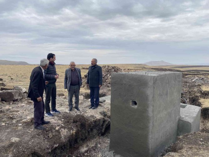 Digor’da İçme Suyu İshale Hattı Çalışmaları Sürüyor