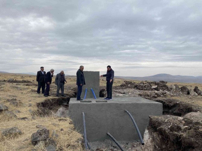 Digor’da İçme Suyu İshale Hattı Çalışmaları Sürüyor