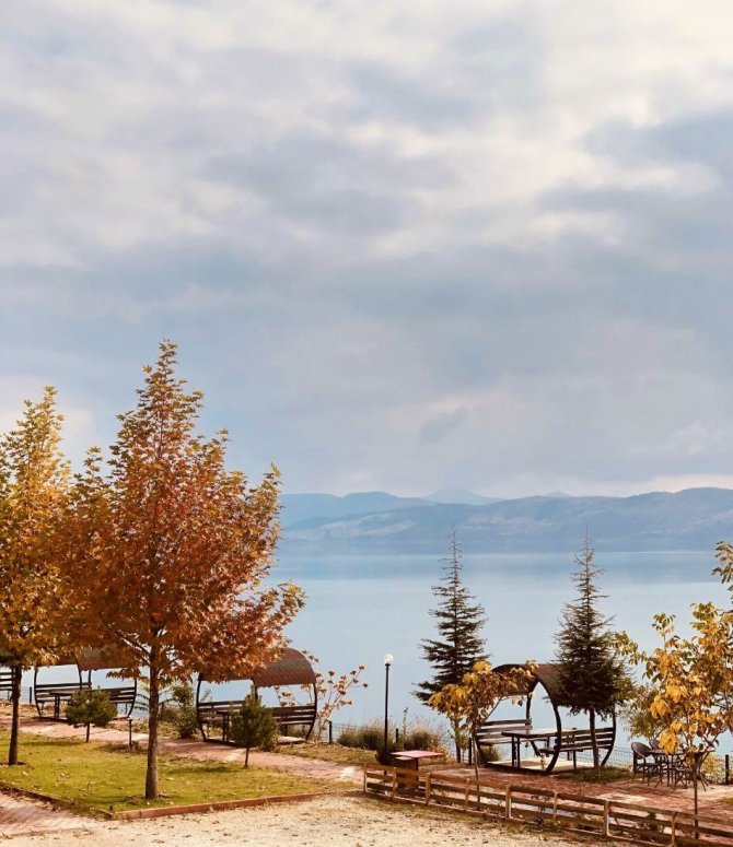 Doğunun Gizli Denizi Hazar Gölünde Sonbahar Güzelliği