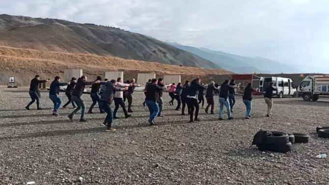 Erzincan’da Polislere Terör Ve Asayiş Olaylarına Müdahale Eğitimi