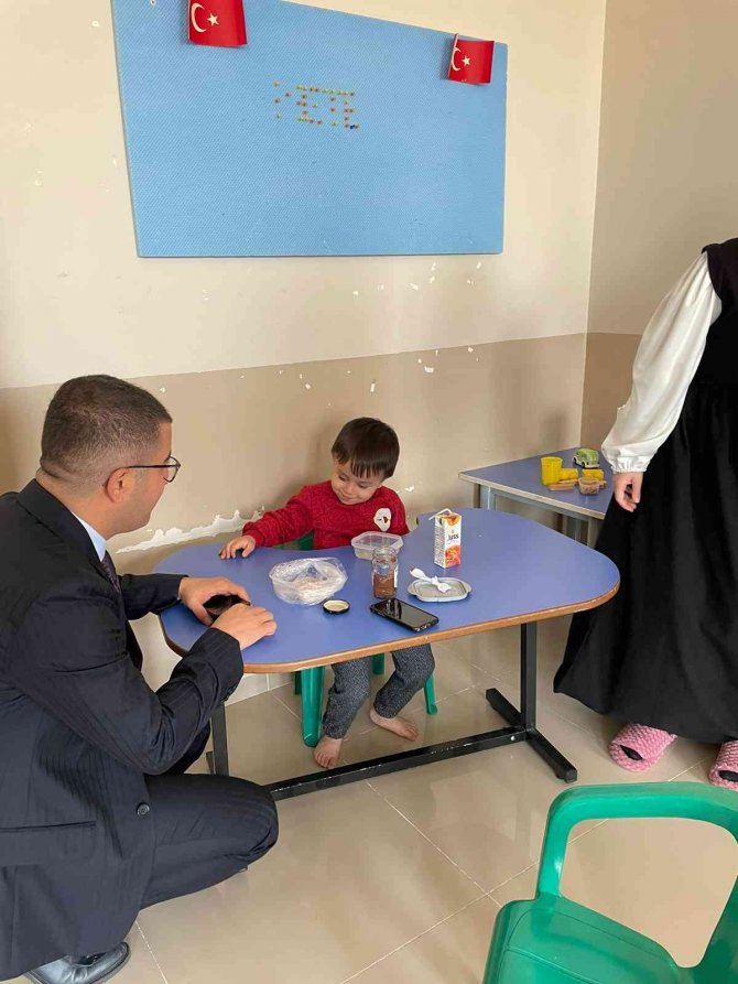 Kaymakam Daştan Okul Ziyaretlerini Sürdürüyor