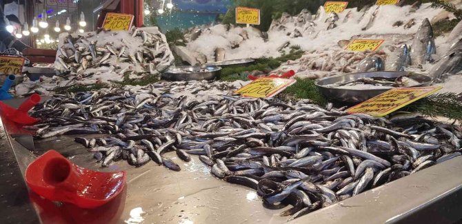Hamsi 40 Liradan Tezgahlardaki Yerini Aldı