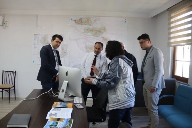 Doğal Güzellikleri İle Mest Eden Cide’nin “Turistik Harita İllüstrasyonu” Oluşturuldu