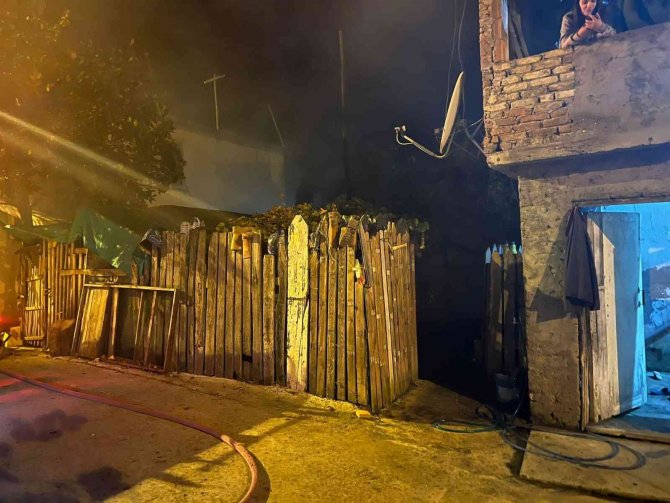 Ordu’da Samanlık Yangını