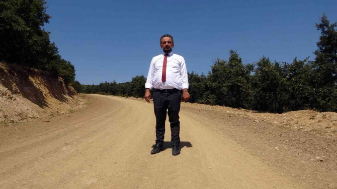 Özükavak Beldesinde 5 Kilometrelik Yayla Yolu Kullanıma Açıldı