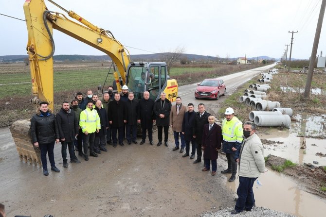13 Milyon 500 Bin Tl’lik Altyapı Projesi Tamamlandı
