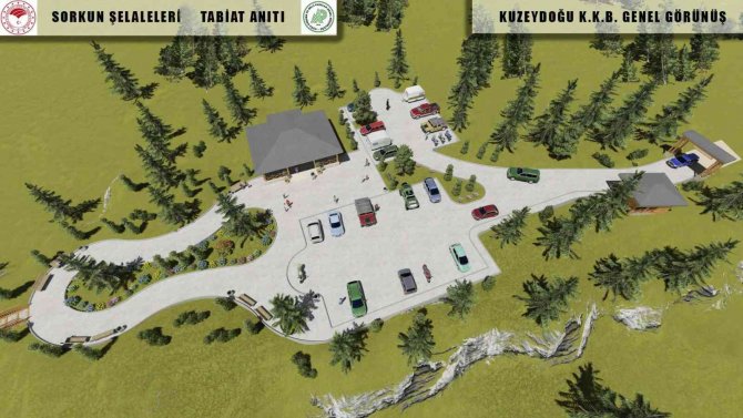 Sorkun Şelaleleri Turizme Kazandırılıyor