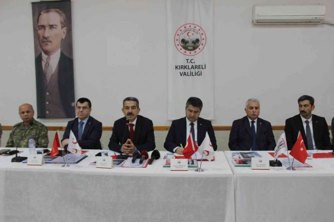 Sınır Güvenliği Ve Düzensiz Göçe İlişkin Tedbirler İçin Kırklareli’de Toplandılar