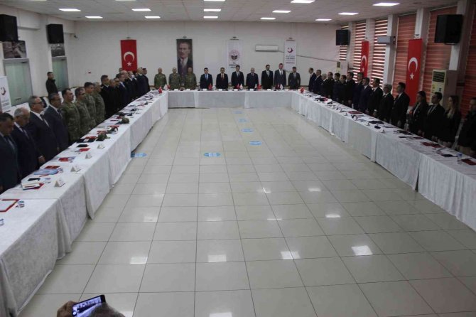 Sınır Güvenliği Ve Düzensiz Göçe İlişkin Tedbirler İçin Kırklareli’de Toplandılar
