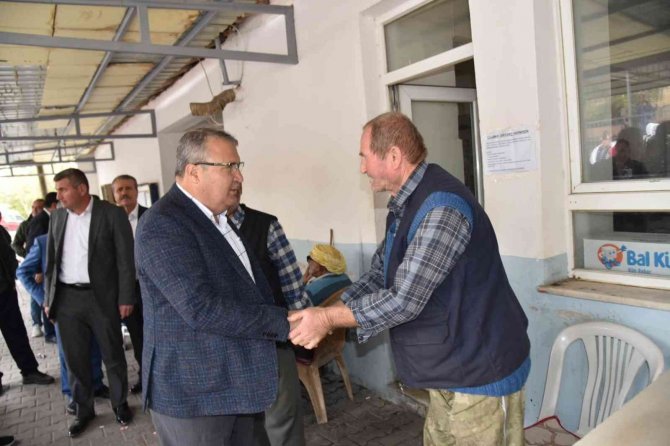 Başkan Çerçi Yağcılar Ve Üçpınar’da Vatandaşlarla Buluştu