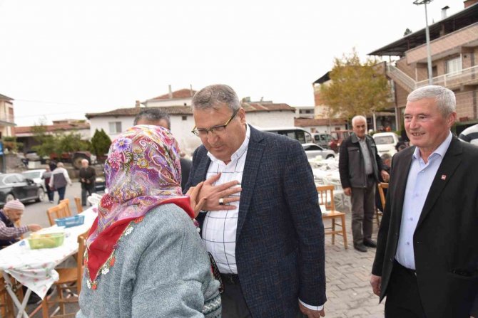 Başkan Çerçi Yağcılar Ve Üçpınar’da Vatandaşlarla Buluştu