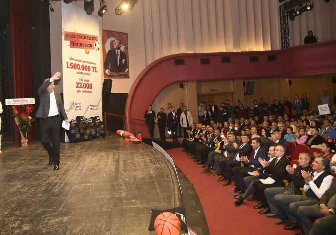 Büyükşehir’den Amatör Spora Destek