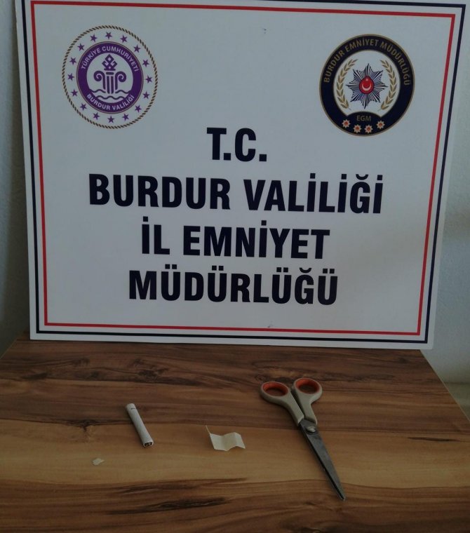 Burdur’da Uyuşturucu Operasyonuna 1 Tutuklama