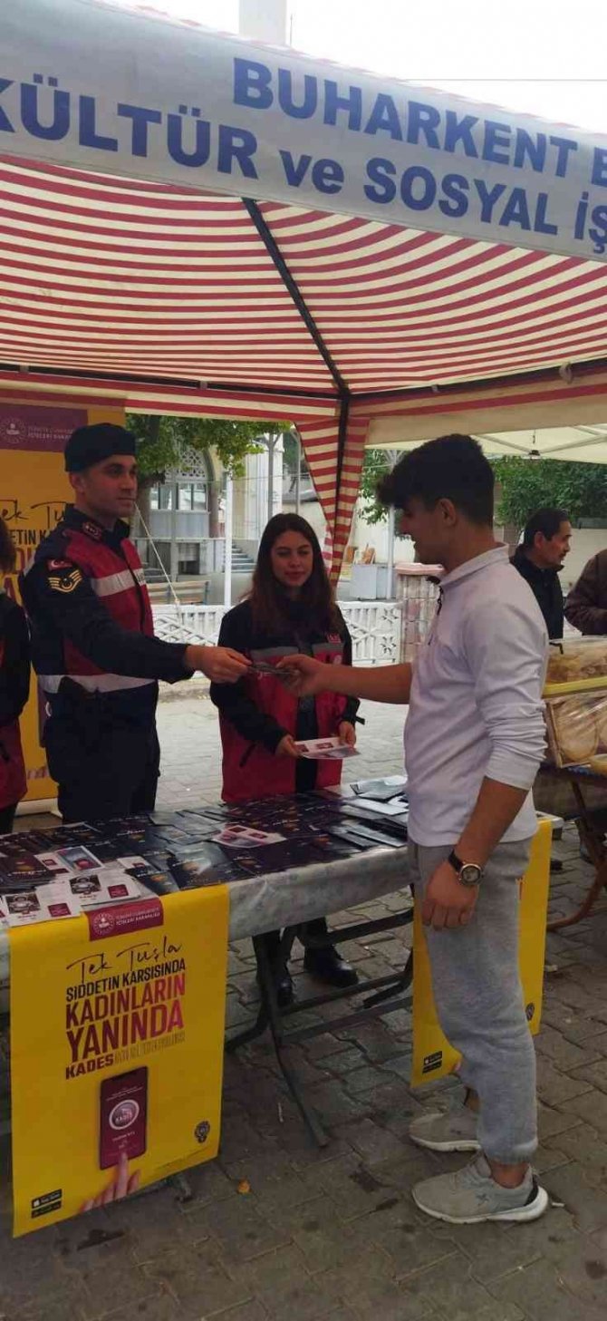 Jandarma Ekipleri Vatandaşlara Kades’i Tanıttı