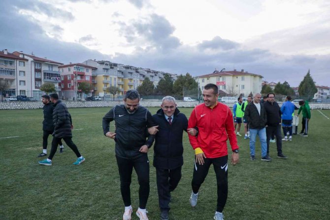 Başkan Işık’tan Takıma Moral