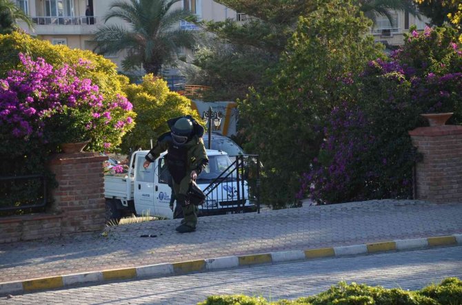 Didim’de Şüpheli Çanta Alarmı