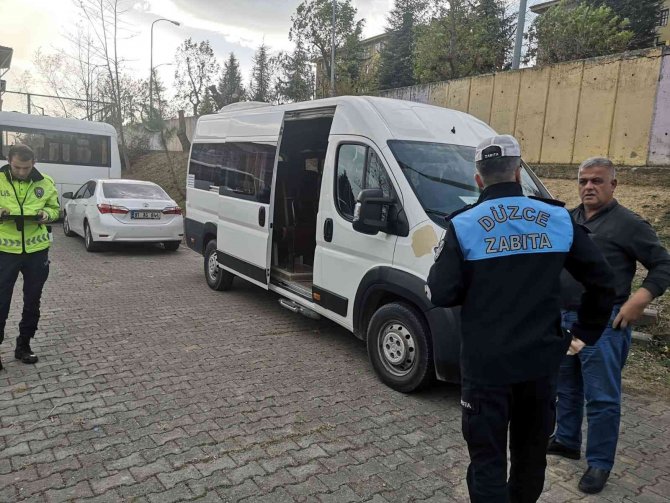 Servis Araçlarına Sıkı Denetim