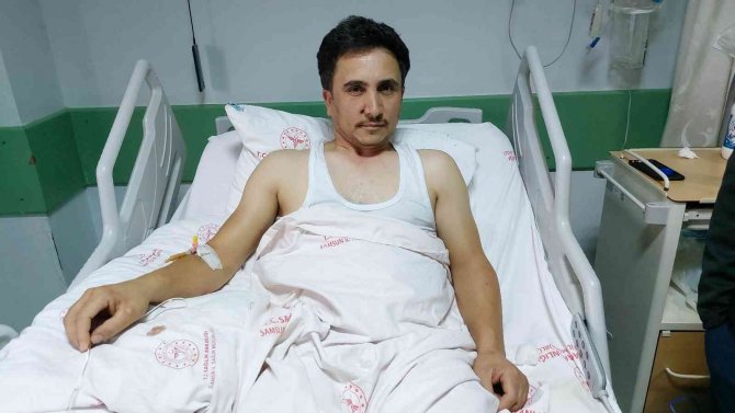 Yüzüne Saplanan Demirle Hastaneye Kaldırılan İşçi Yoğun Bakımdan Çıktı