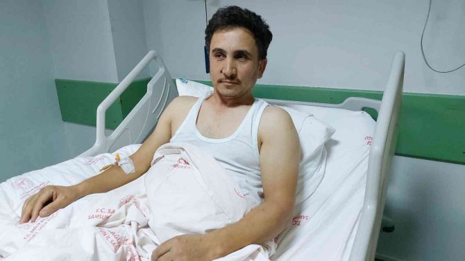 Yüzüne Saplanan Demirle Hastaneye Kaldırılan İşçi Yoğun Bakımdan Çıktı