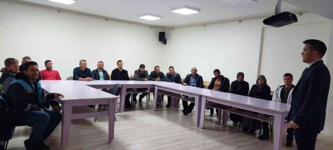 Hisarcık’ta Sürü Yönetimi Elemanı Kursu