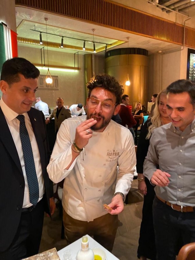 Ayso Başkanı Maraş, Aydın’ın Milli Ürünlerini Ünlü Şef Danilo İle Buluşturdu