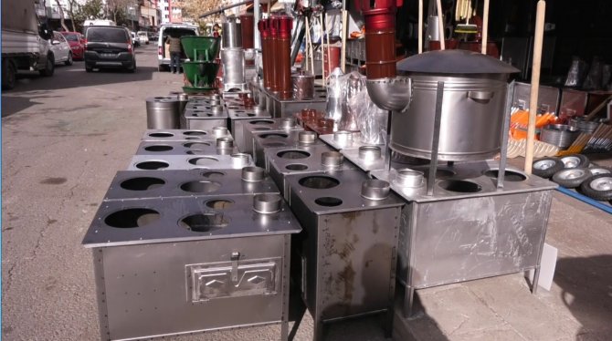 Kars’ta Soba Satışları Arttı