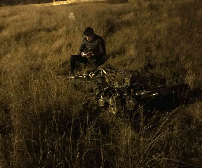 Tekirdağ’da Motosiklet Kazası: 1 Yaralı