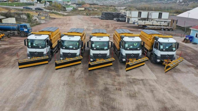 Fen İ̇şleri’ne 5 Yeni Kamyon