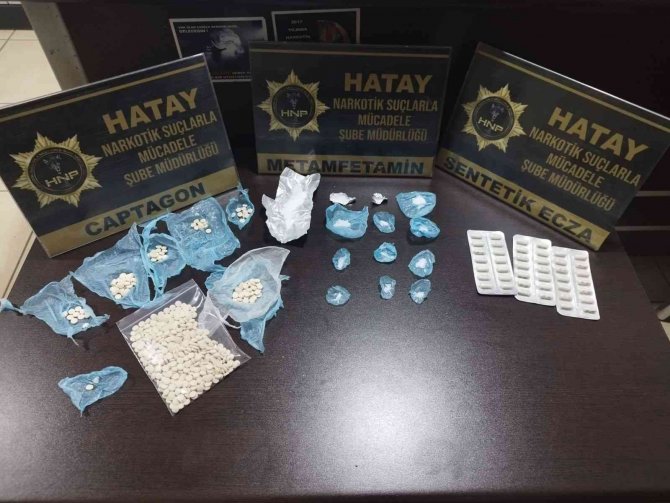 Hatay’da Uyuşturucu Hap Operasyonu: 4 Gözaltı