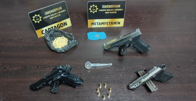 Hatay’da Uyuşturucu Hap Operasyonu: 4 Gözaltı