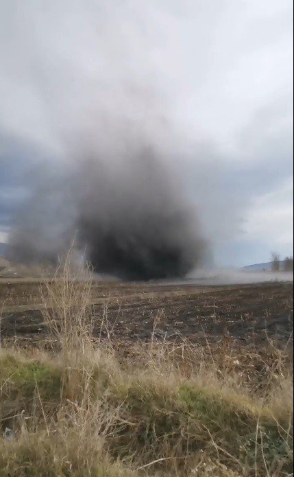 Tokat’ta Hortum Kameralara Yansıdı