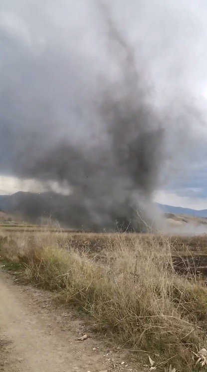 Tokat’ta Hortum Kameralara Yansıdı