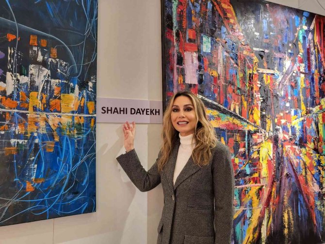 Dünyaca Ünlü Ressam Shahi Dayekh İ̇stanbul’da